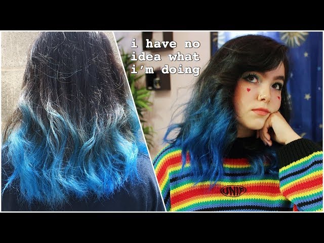 5. DIY Blue Hair Dye for Orange Hair - wide 3