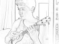 Shape of my heart -sting (ukulele cover) 