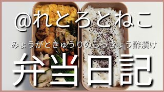 前日作り置き弁当日記です
