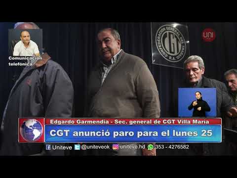 Paro General de la CGT para el 25 de junio