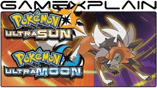 Pokémon Ultra Sun & Ultra Moon - Learn More About Dusk Form Lycanroc + How to Obtain It