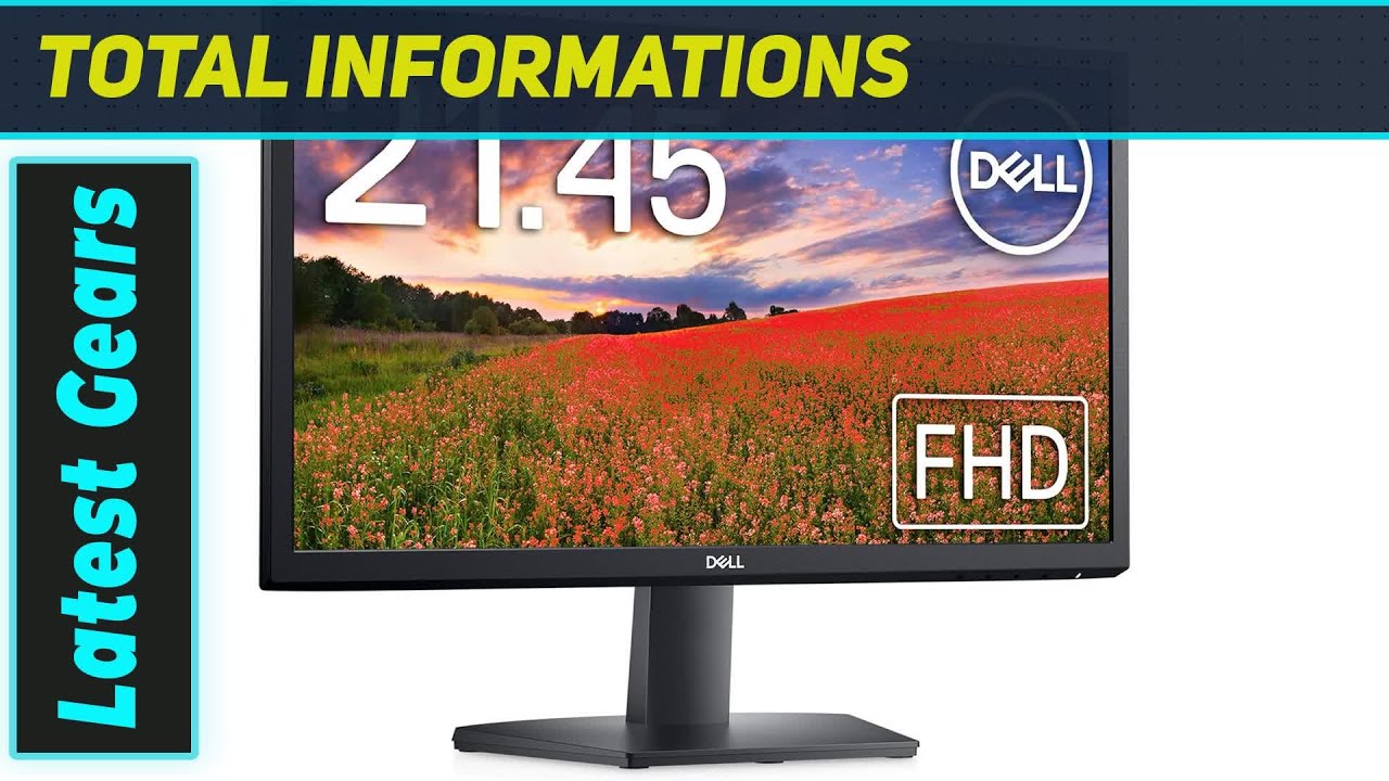Miniatura da avaliação em vídeo de Monitor Dell E2222HS 21.5" Full HD HDMI Preto