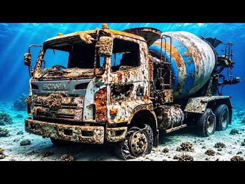 Thumbnail for 2 Decades Abandoned! Scania R Series Cement Mixer Truck Rebuilt Back to Life Compilation by Video c, video, Vehicle, Truck, vide