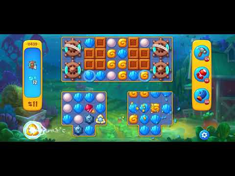 Fishdom level 11439 no boosters フィッシュダム ノーマル