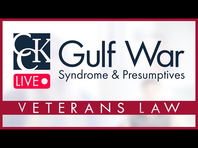 Gulf War Syndrome & Gulf War Presumptives Explained