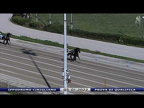 Aversa trotto 5 Gennaio 2022 - Prova di qualifica