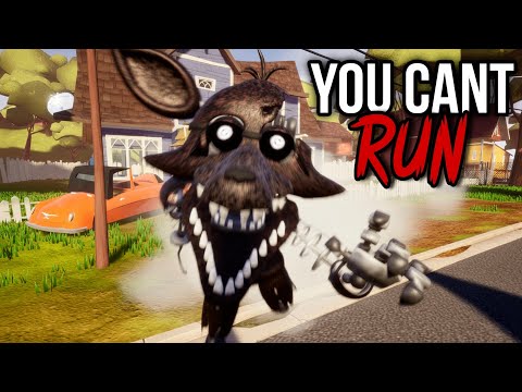 FOXY HELLO NEIGHBOR BUT 100X SPEED