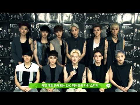 Live HD 140604 Line x EXO Special Lay Yixing Day Message