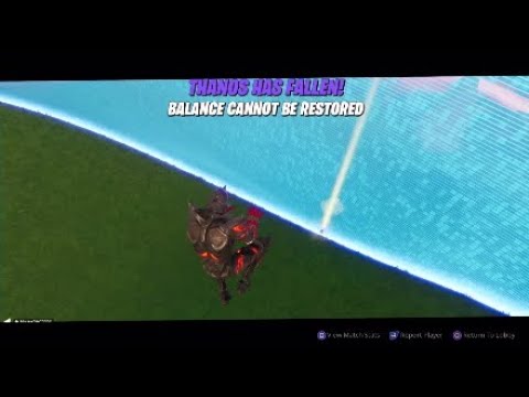 Thanos el imortal Fortnite