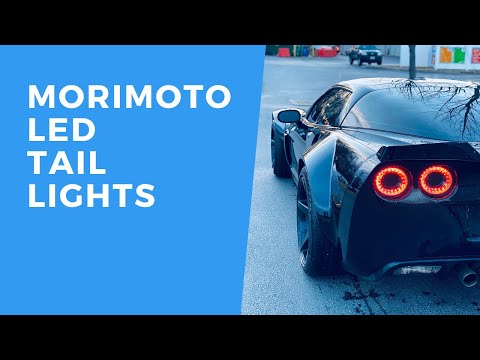 MORIMOTO XD LED Tail Lights for C6 Corvette Installation and Review!