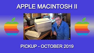 Apple Macintosh II pickup - October 2019