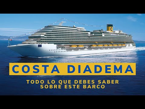 Crucero COSTA DIADEMA 🚢  ¿Como es el crucero Costa Diadema? 🚢¡Visitamos el Costa Diadema!