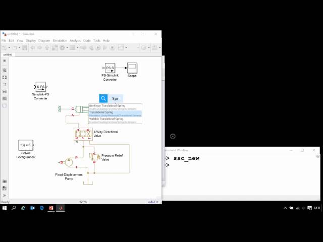 Modeling a Hydraulic Actuation System with Simscape Fluids | Magica
