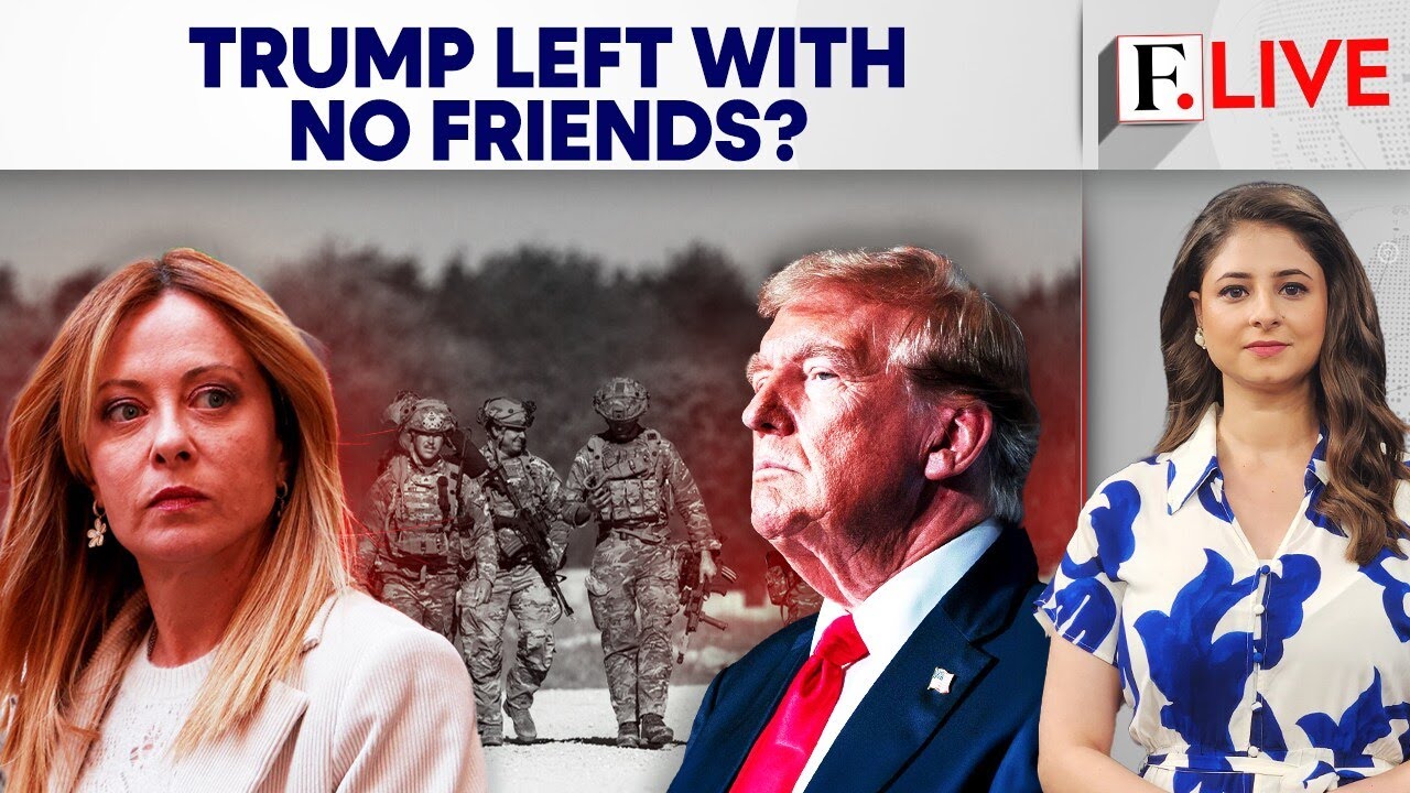Trump-Meloni Spat Deepens After Italy Rejects Trump Troop Pullout Plan | Firstpost Live
