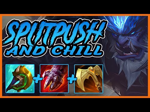 SPLITTIN ON THE TROLL! - Diamond Trundle Gameplay - League of Legends