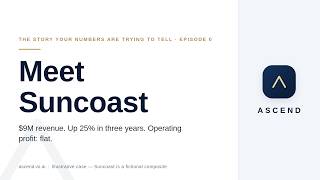 0. Meet Suncoast: it grew 25% and earned nothing more