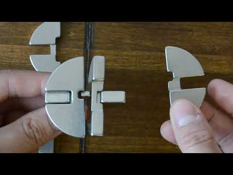 6 Piece Burr Puzzle Solution