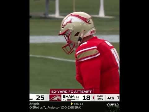 harrison mevis “the thiccer kicker” UFL highlights