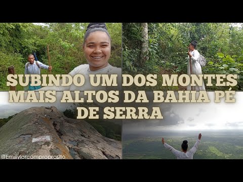 Subindo um dos Montes mais altos da Bahia! 🙏🙇 Monte pé de serra. #evangelho #monte 