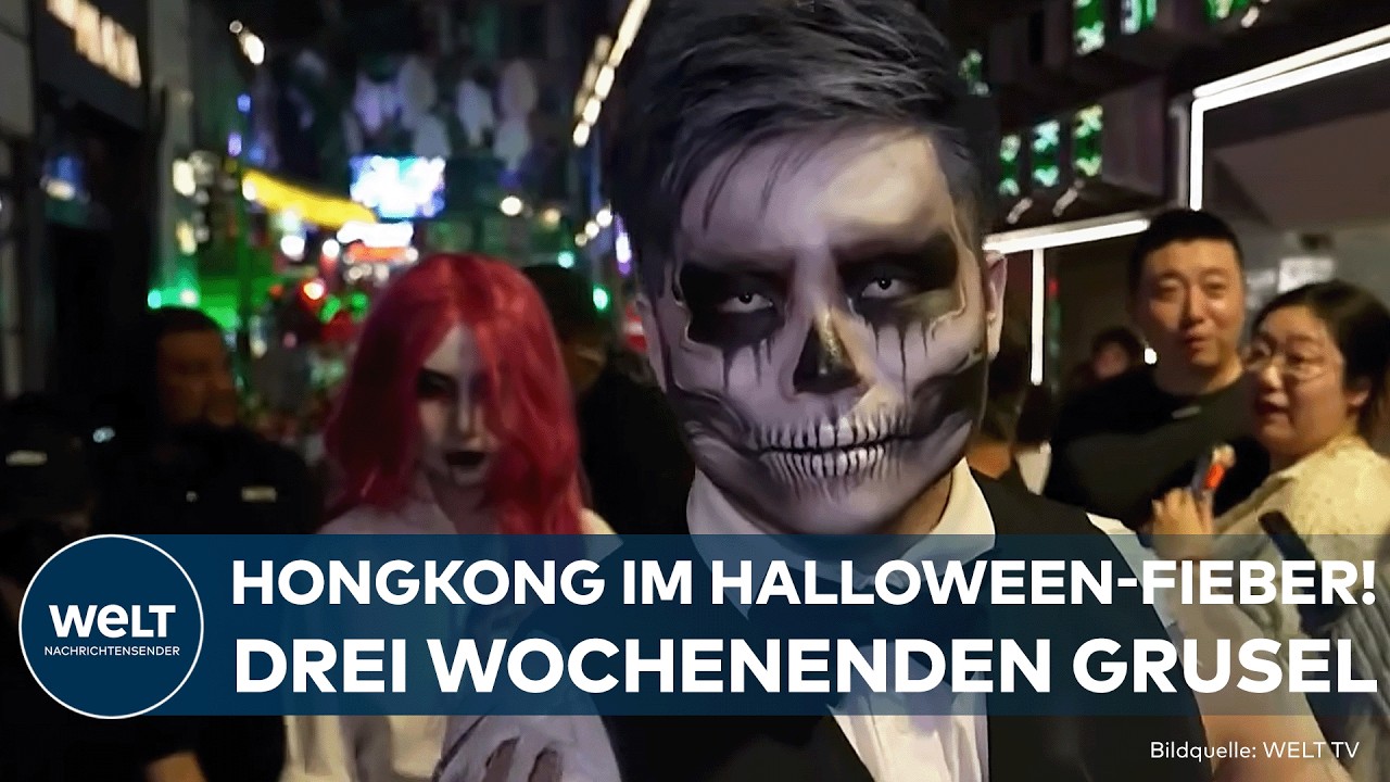 HALLOWEEN IN HONGKONG: Drei Wochenenden voller Grusel – Stadt will damit Tourismus ankurbeln