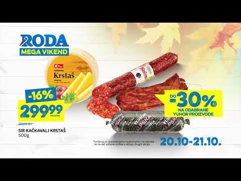 Roda I Mega vikend 20.10 - 21.10.2018.
