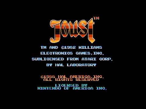 El Juego Aleatorio (NES) - Joust [Albertiny]