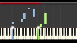 Nelly Furtado Behind Your Back piano midi tutorial sheet partitura cover app karaoke