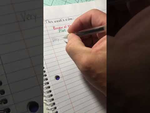 Review of the Pilot Hi Tec C .3 ink pen