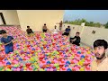 Biggest Water Balloon Fight 😱😱 Zohaib Sabir Vlogs