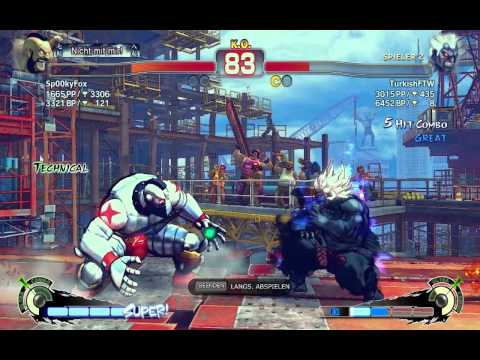 Super Street Fighter IV Arcade Edition - Sp00kyFox (Zangief U1) vs. TurkishFTW (Oni U1)