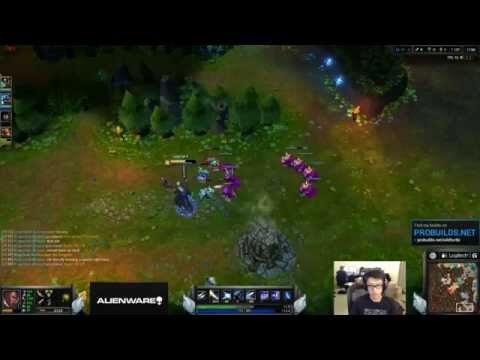 Wildturtle vs Sneaky (Lucian v Twitch)  -(na YOLO QUEUE)