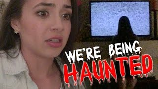 We're Being HAUNTED - MERRELL TWINS - Halloween 2015