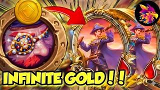 EYEPATCH makes us INFINITE ON TURN 9! | Hearthstone Battlegrounds