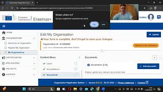 Erasmus Projeleri İçin WEBGATE e Kurum Kaydedilmesi ve İlk Başvurunun Yapılması