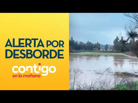 ALERTA en Licantén por desborde de río Mataquito: Ordenan evacuar la zona - Contigo en la Mañana