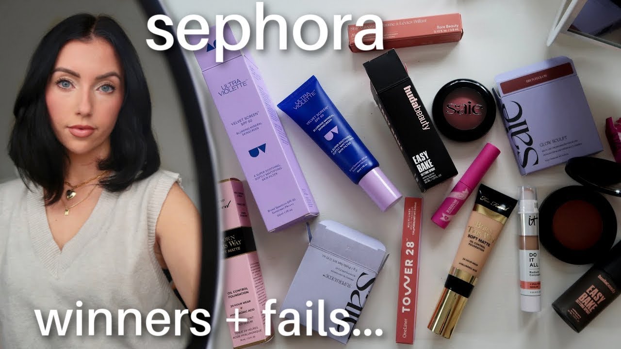 new makeup at sephora ✨ blurring spf, viral lipliner, I didn't expect this...