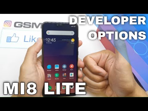 XIAOMI MI 8 LITE - DEVELOPER OPTIONS