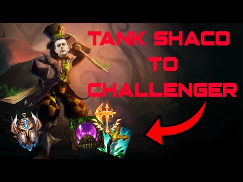Rank Up To Challenger With Tank Shaco | POMERZZ