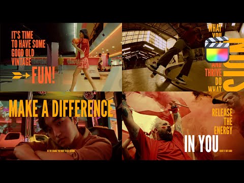 Retro Slideshow Modular Template for Final Cut Pro — MotionVFX