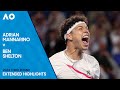 Adrian Mannarino v Ben Shelton Extended Highlights | Australian Open 2024 Third Round