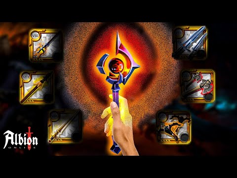 Best Cursed Staff PVP builds Albion 2025