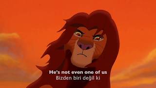 The Lion King 2 - Not One of Us - Turkish (Subs + Trans) HD