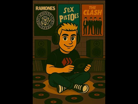 A Very Seventies Punk Three Tune Tuesday!🎸Ramones/Sex Pistols/The Clash! & Bonus Tune From The Dead Boys!  Gene Talks Tunes Music  Vlog🎙️