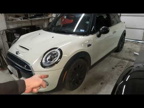 2017 Mini Cooper S, Brake job, pads and rotors, Power Stop K7981 kit, (front and rear)