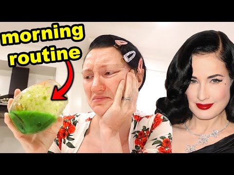 I FOLLOWED DITA VON TEESE'S MORNING ROUTINE *help me*