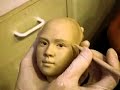 Нереальный скульптинг лица из полимерной глины 