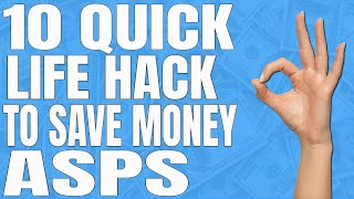 10 QUICK Life Hacks To Save Money ASAP in 2020(Beginners Friendly)