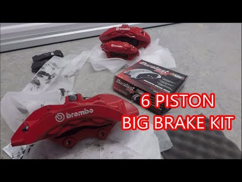 How to Change 6 Piston Brembo Brake Pads (Duralast Max Premium Brake Pads)