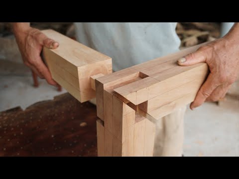 IMPOSSIBLE Techniques Of Carpenter //Japanese Handmade Joints // Amazing Woodworking Skills