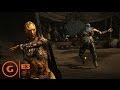 Mortal Kombat X Sub Zero vs D'Vorah Gameplay - E3 2014
